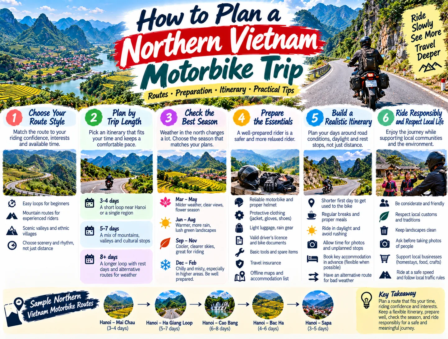 How to Plan a Northern Vietnam Motorbike Trip